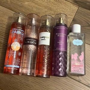 Bath and body works spray bundle